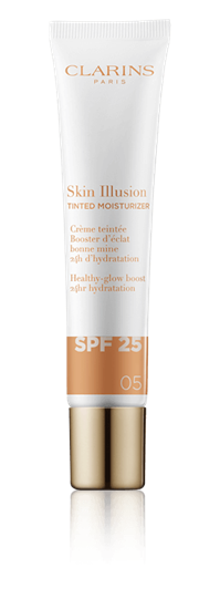 CLARINS SKIN ILLUSION TINTED MOISTURIZER SPF25 05 NEW